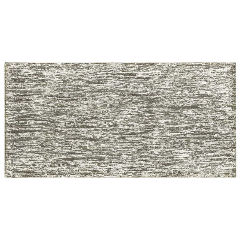 Veda 4x9 Polished Glass Subway Tile, Gold