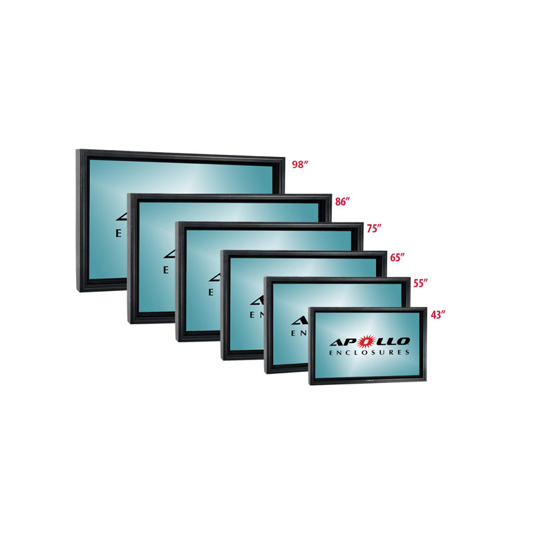 ApolloEnclosures 8.5'' H x 34'' W TV Enclosure