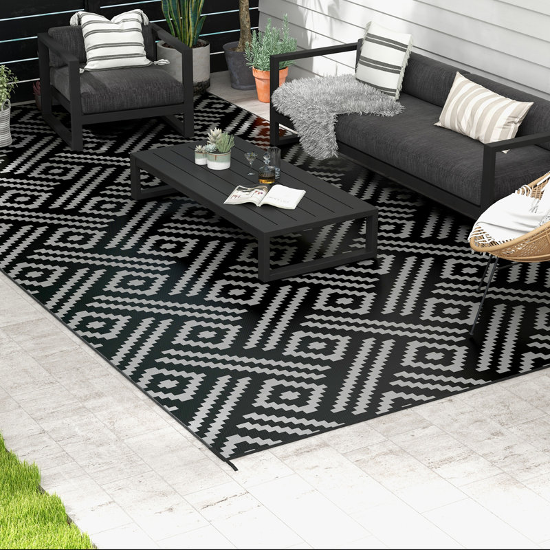 Tapis d'extérieur réversible, Rectangle 9 pi x 12 pi
