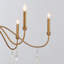 Lustre de style champêtre à 38 lumières l 38 po avec décorations en bois gris-blanc pour l'entrée, le salon, l'îlot de cuisine