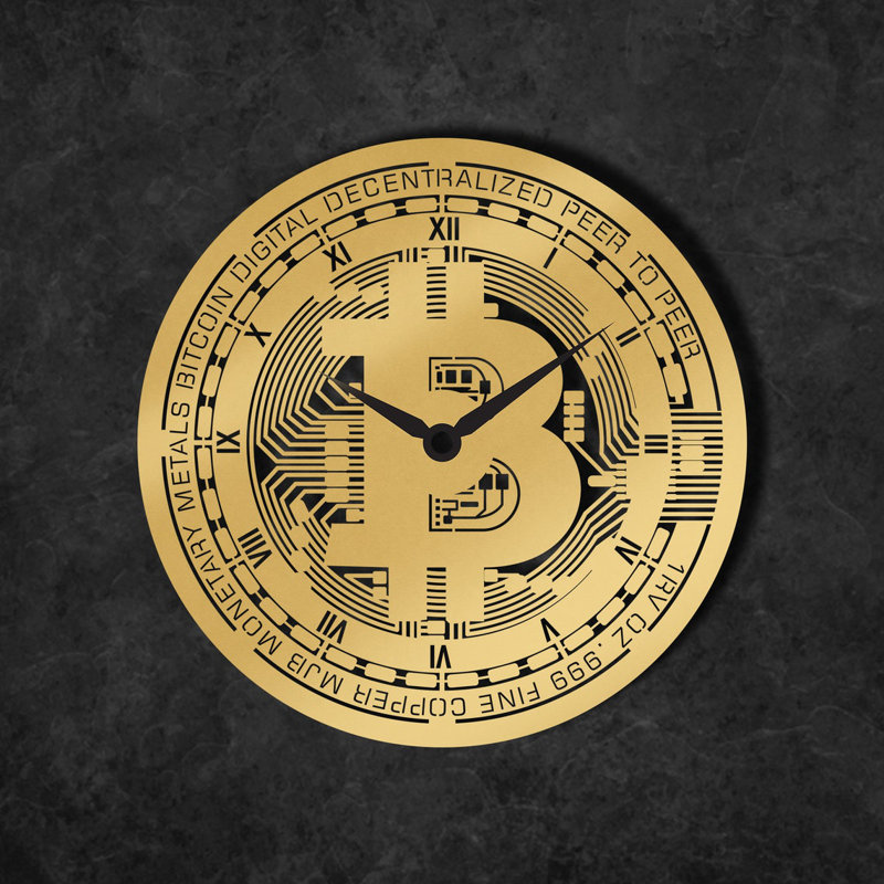 Wigmore Metal Wall Clock, 49cm H x 49cm W x 2cm D