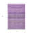 3' X 5' Purple Eggplant And Lilac Striped Washable Indoor Outdoor Area Rug