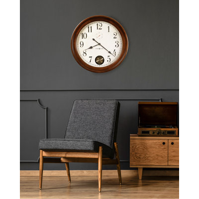 Oversized Auburn Gallery 32.5" Wall Clock