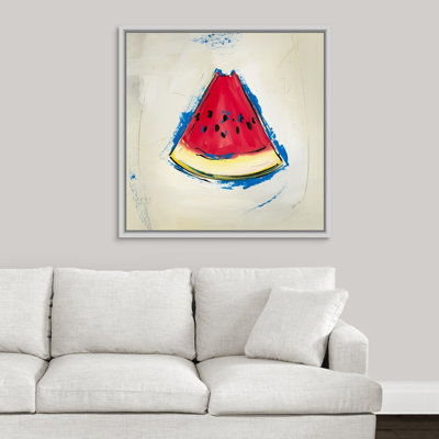 « picnic party v », peinture sur toile