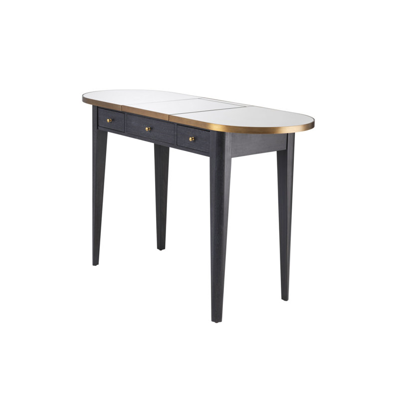 Toulouse 50'' W Glass Console Table