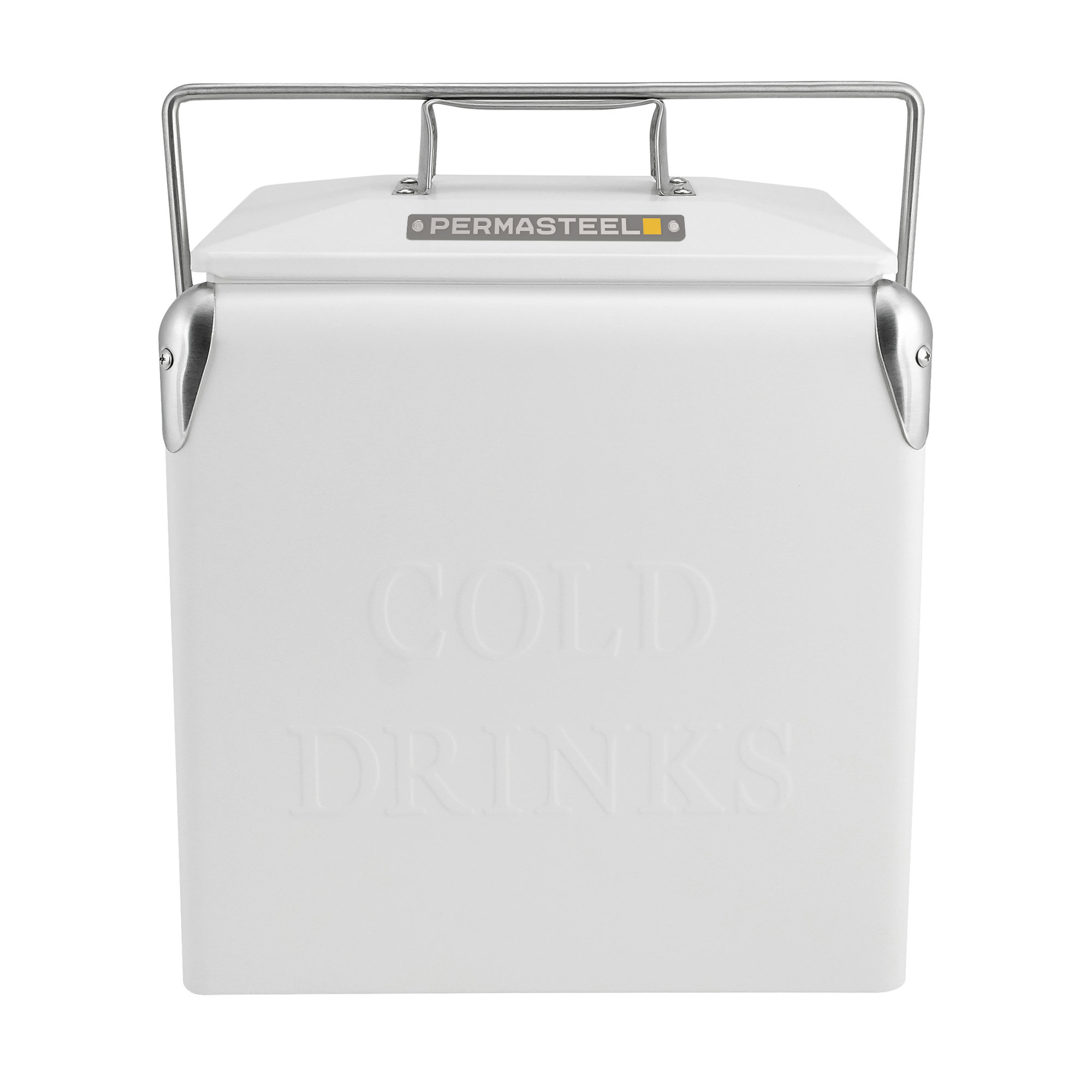 Koolatron Portable White, Gray, Silver 14-Quart Insulated Chest Cooler in  the Portable Coolers department at