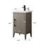 Ensemble de meuble-lavabo simple 20 po avec plateau en céramique Chambery-119156863-94426582-95759525