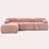 Velours rose est en rupture de stock