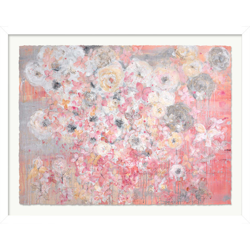 Papillons roses
