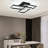 Gangolf Acrylic LED Semi Flush Mount