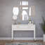 104.39Cm Console Table spacious drawers MDF-1361184426