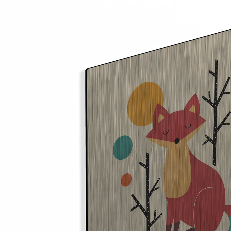 «Rainbow Fox» par Andy Westface, H 24 po x l 16 po