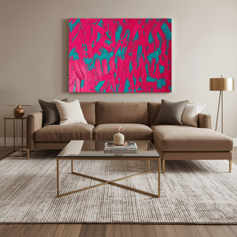 Art mural sur toile Neo Expressionism 84, H 11 po x l 14 po