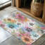 Tapis tressé amusant Pup Paw Splatter-106464234