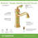 Braston Bathroom Faucet with Push Pop Drain