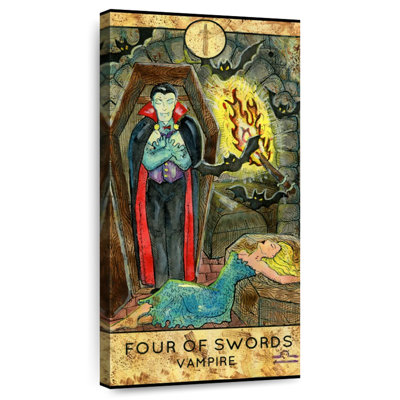 Carte de tarot vampire