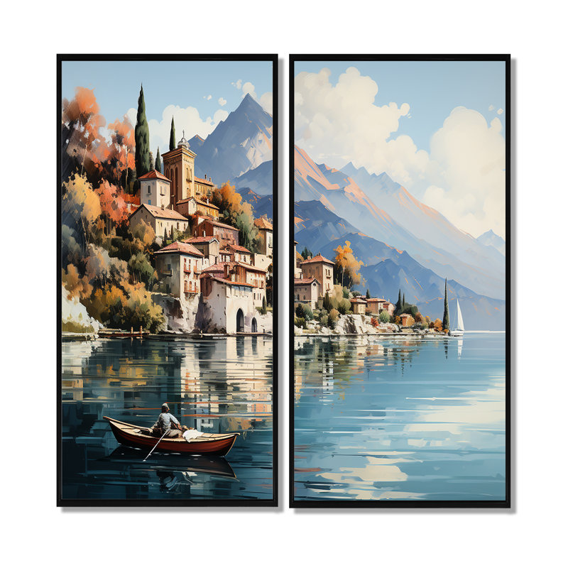 Nimmons - Art mural sur toile traditionnel, 20" H x 24" W, Black, Impression encadrée flottante