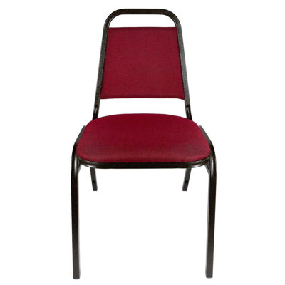 Chivari Trapezoid Banquet Chair - Multiple Fabric, Vinyl, and Frame Options, 52 Chair Bundle by Chivari Banquet
