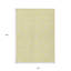 Tapis extérieur lavable à motif géométrique jaune et ivoire 10 pi x 14 pi