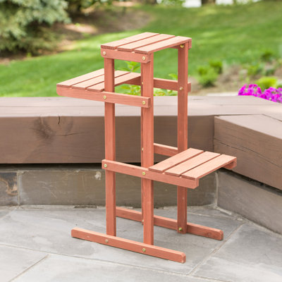 Support pour plante à 3 niveaux