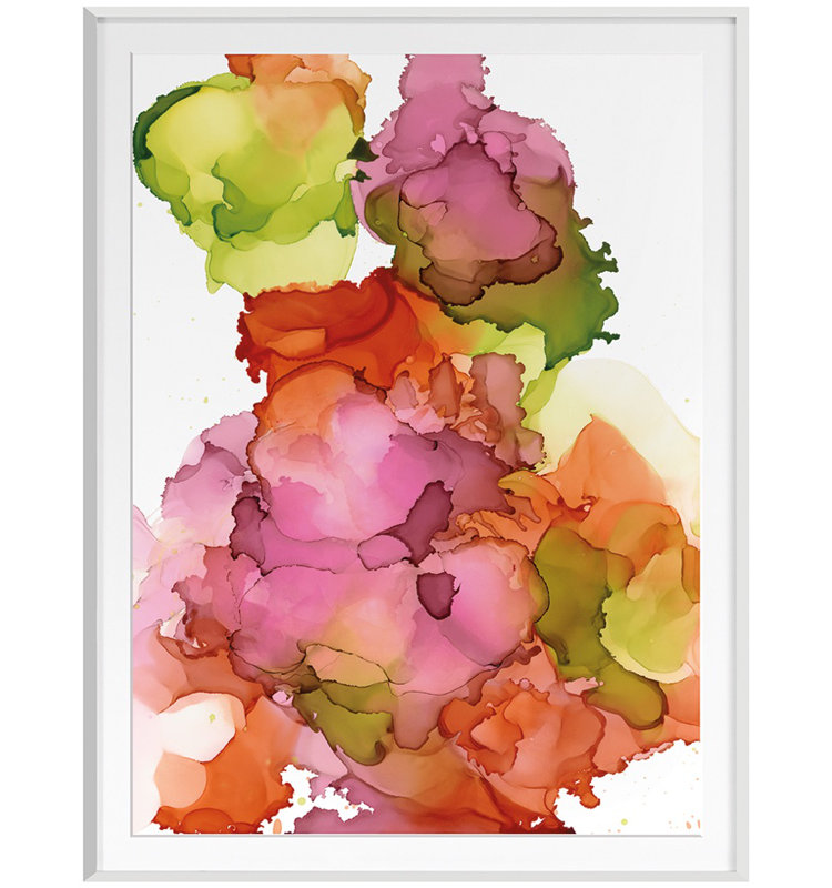 Orange Sherbet 2 Print by Chris Paschke
