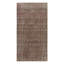 Vintage Turkish Rug, Brown And Purple With Diamond Geometric Pattern – Rug & Kilim