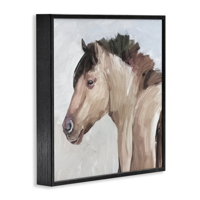Portrait de cheval Dry Creek, estampe numérique, design par Errico & Slyp