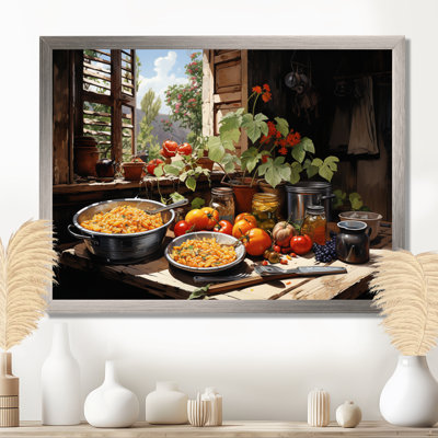 Cuban Cuisine Flavorful III - Cuba Landscape Wall Art