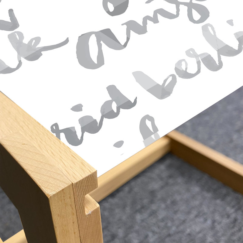 Jaisleen Sled Coffee Table, 90cm H x 62cm W x 40cm D