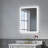 Brycenn Wall Mounted Bathroom Frameless With Back/Front Light LED Mirror,Anti-fog-1612500526