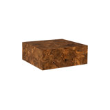 Teak Solid Wood Block Coffee Table