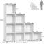 Hegwood 120cm H x 120cm W Step Bookcase-2022579053