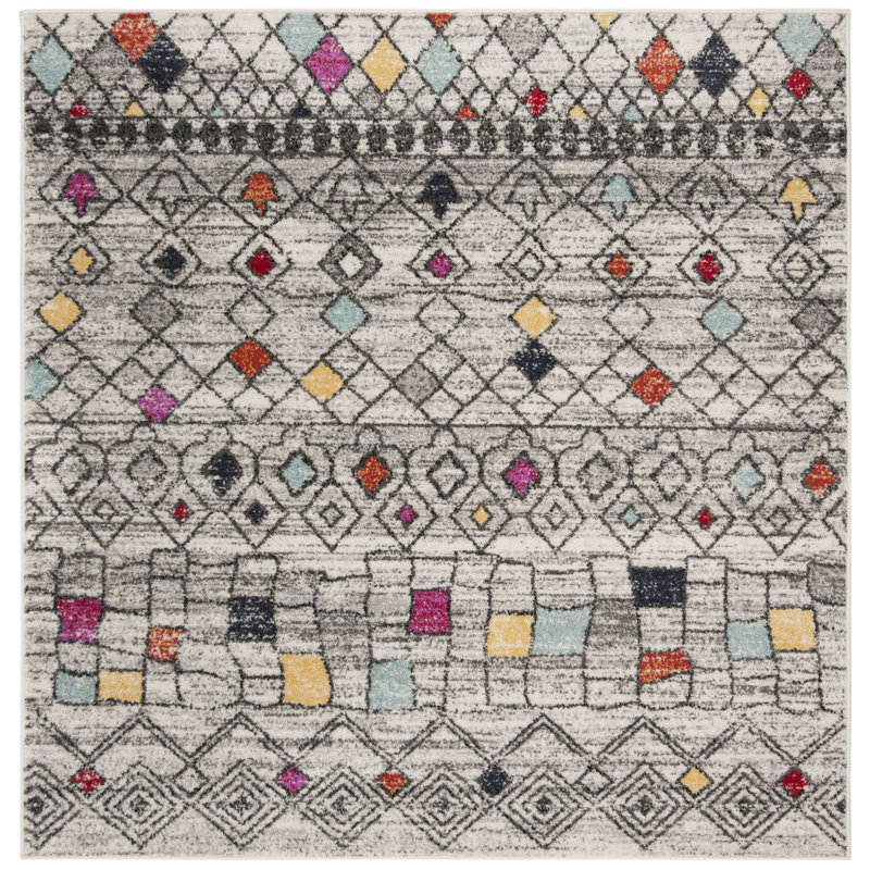 Muniz Performance Southwestern Rug, Square 6'