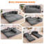 Upholstered 78.7 " Sofa Bed-1676966742