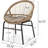 Outdoor Wicker Papasan Chair