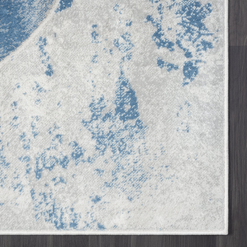 Rashetta Abstract Indoor Rug, Rectangle 4' x 6'