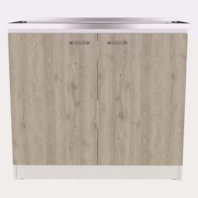Rectangle 2-Door Utility Sink And Cabinet
