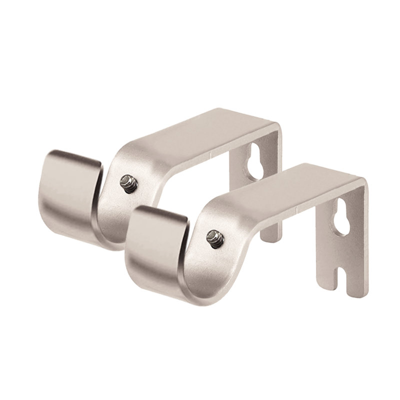 6cm Mounting Bracket, Brushed Silver