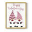 «Valentines Gnomes», reproduction encadrée - bois massif-849473604