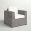 Fauteuil club Aviara - gris