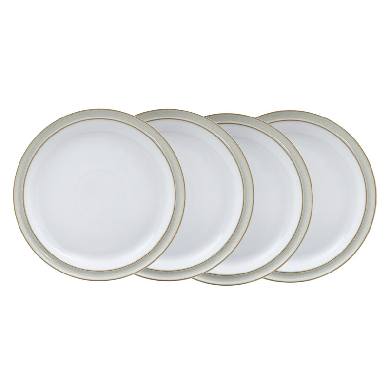 Linen Set of 4 Medium Plates