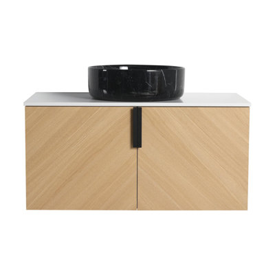 Meuble-lavabo 36 po avec lavabo en céramique
