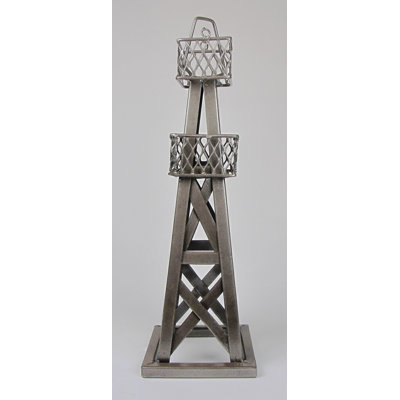 Sculpture de table derrick à huile décorative Maxeys