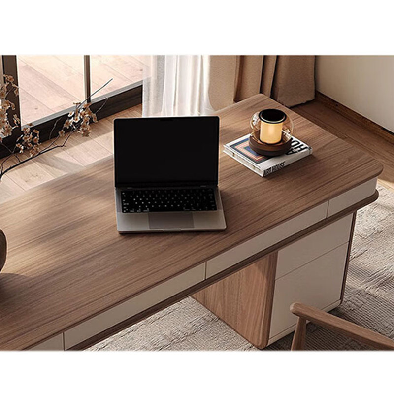 Bureau haut de gamme de style français, H 29,53 po x l 62,99 po x P 29,53 po