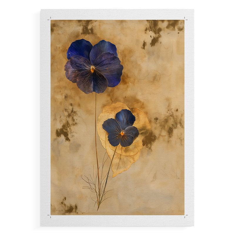 FLORAL Series LIX - Impression sur toile seulement - NON-CADRE, H 36 po x l 24 po