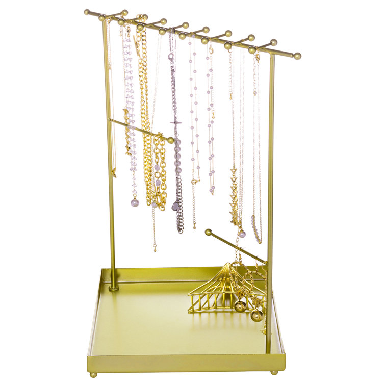 Metal Jewelry Holder Necklace Hanger Stand Everly Quinn