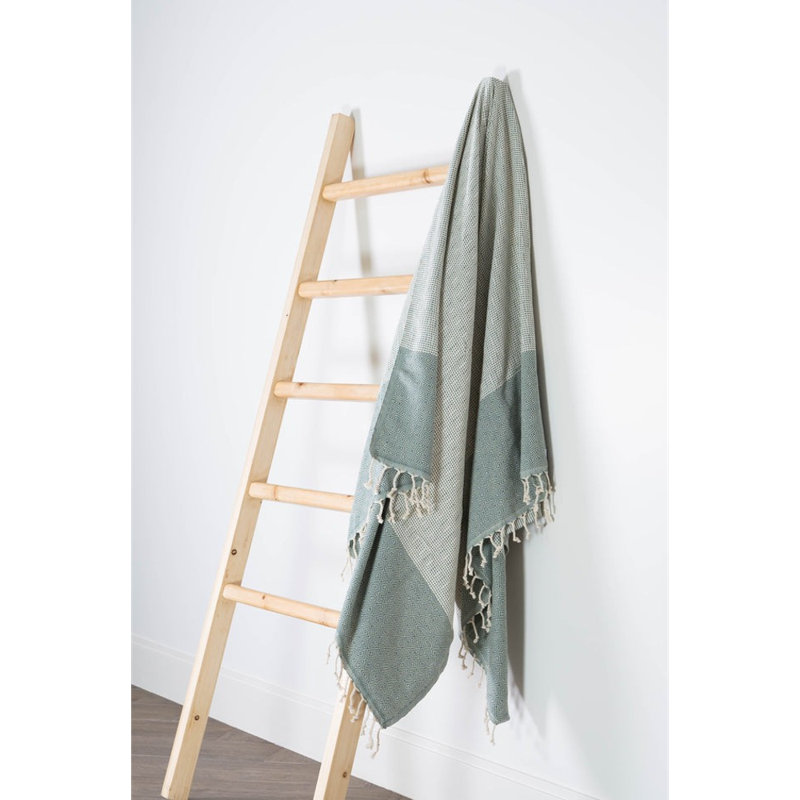 Serviette de bain Dilay, Vert