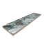 SeaTile 8" x 2" Ceramic Mudcap Tile Trim in Black Pearl Natural