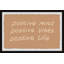 Positive Mind - Single Picture Frame Print-475640177