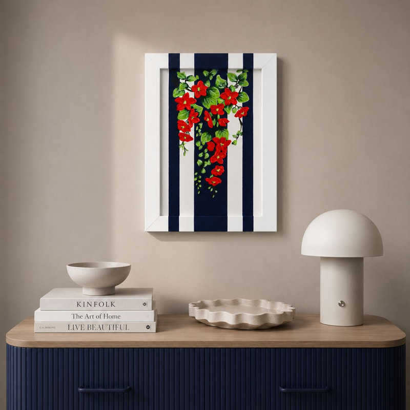 Peinture à l'huile décorative